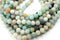 Matte Amazonite Gemstone Beads, 6mm, Round,